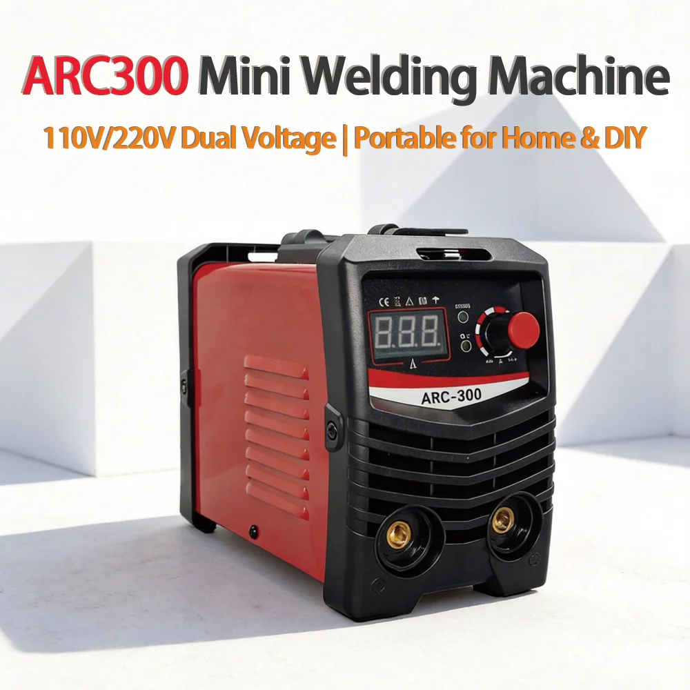 Mini ARC300 Welder 110V/220V Dual Voltage Small Stick Welding Machine IGBT Inverter US Plug
Mini ARC300 Welder 110V/220V Dual Voltage Small Stick Welding Machine IGBT Inverter US Plug