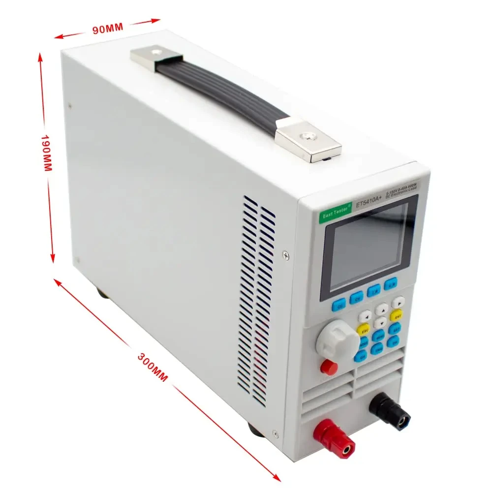 ET5410 / ET5420 Programmable DC Load – 400‑500W, 150V / 40A, Single/Dual Channel for Battery & Capacitor Test
ET5410 / ET5420 Programmable DC Load – 400‑500W, 150V / 40A, Single/Dual Channel for Battery & Capacitor Test
