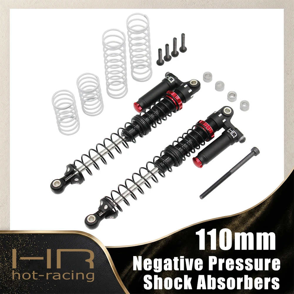 HR 110mm Negative Pressure Double-Section Hydraulic Shock Absorbers For 1/8 1/10 RC Model Car Road Crawler Accessories
HR 110mm Negative Pressure Double-Section Hydraulic Shock Absorbers For 1/8 1/10 RC Model Car Road Crawler Accessories
