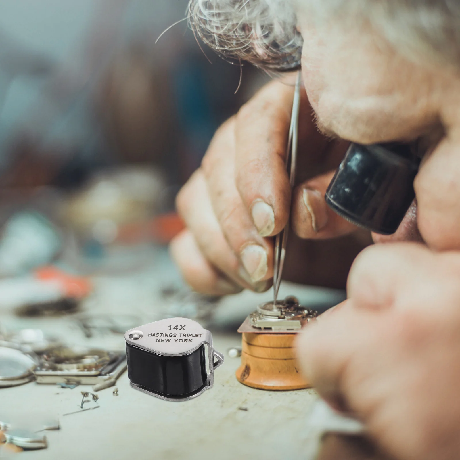 14x Foldable Jewelry Magnifier Jeweler Loupe for Gems Stamps Coins Collecting Pocket Optical Loupe Jewelers Loupes
14x Foldable Jewelry Magnifier Jeweler Loupe for Gems Stamps Coins Collecting Pocket Optical Loupe Jewelers Loupes