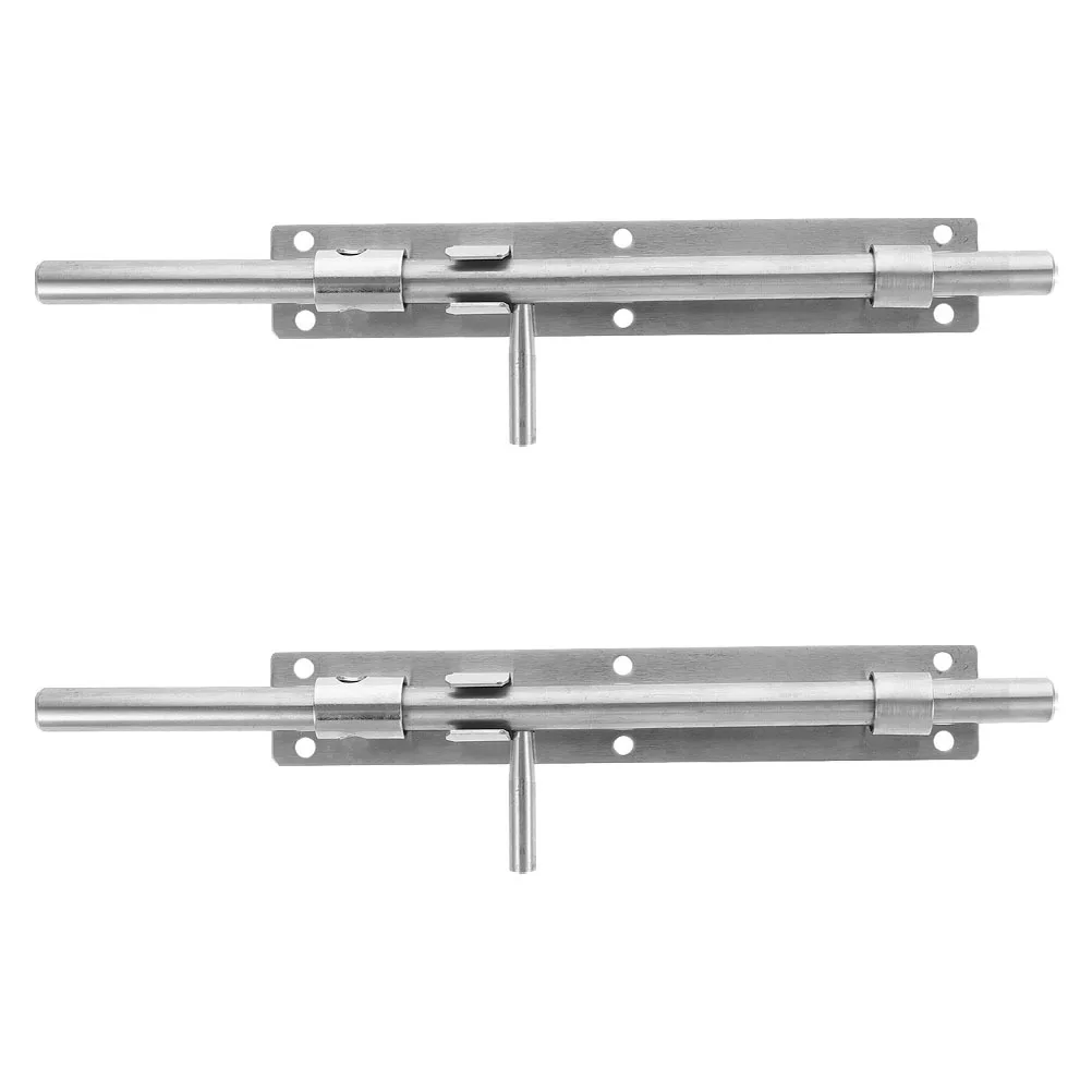 2Pcs Polished Stainless Steel Door Slide Latch Heavy Duty Barrel Bolt Lock for Indoor Door Security Use Gate Hinges
2Pcs Polished Stainless Steel Door Slide Latch Heavy Duty Barrel Bolt Lock for Indoor Door Security Use Gate Hinges