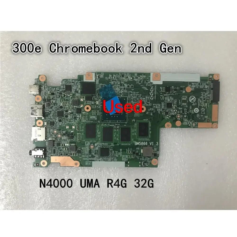 Используется для Lenovo 300e Chromebook 2-го поколения, материнская плата для ноутбука, процессор N4000 UMA R4G 32G FRU 5B20T79491 5B20T83888
Используется для Lenovo 300e Chromebook 2-го поколения, материнская плата для ноутбука, процессор N4000 UMA R4G 32G FRU 5B20T79491 5B20T83888