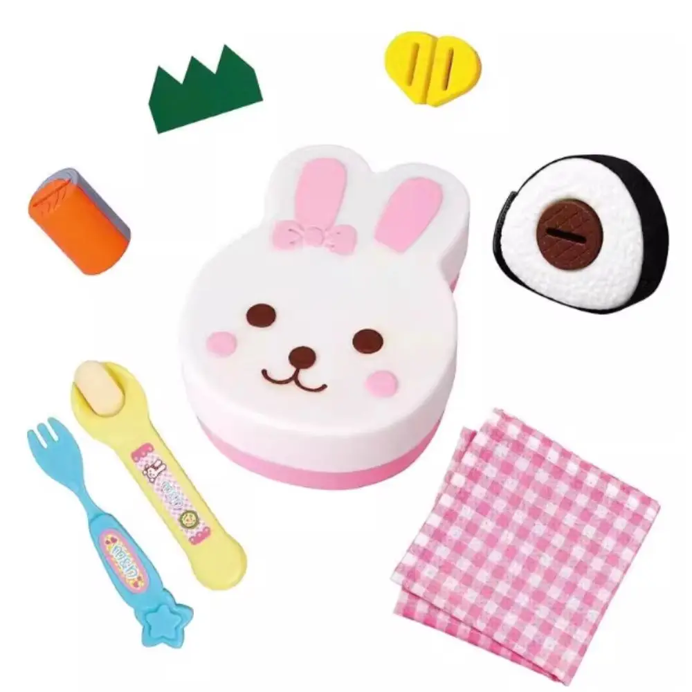 Rabbit Shape Food Feeding Toy Simulation Model Pretend Play Lunch Box Pudding Toy Kawaii Early Education Play House Toys
Rabbit Shape Food Feeding Toy Simulation Model Pretend Play Lunch Box Pudding Toy Kawaii Early Education Play House Toys