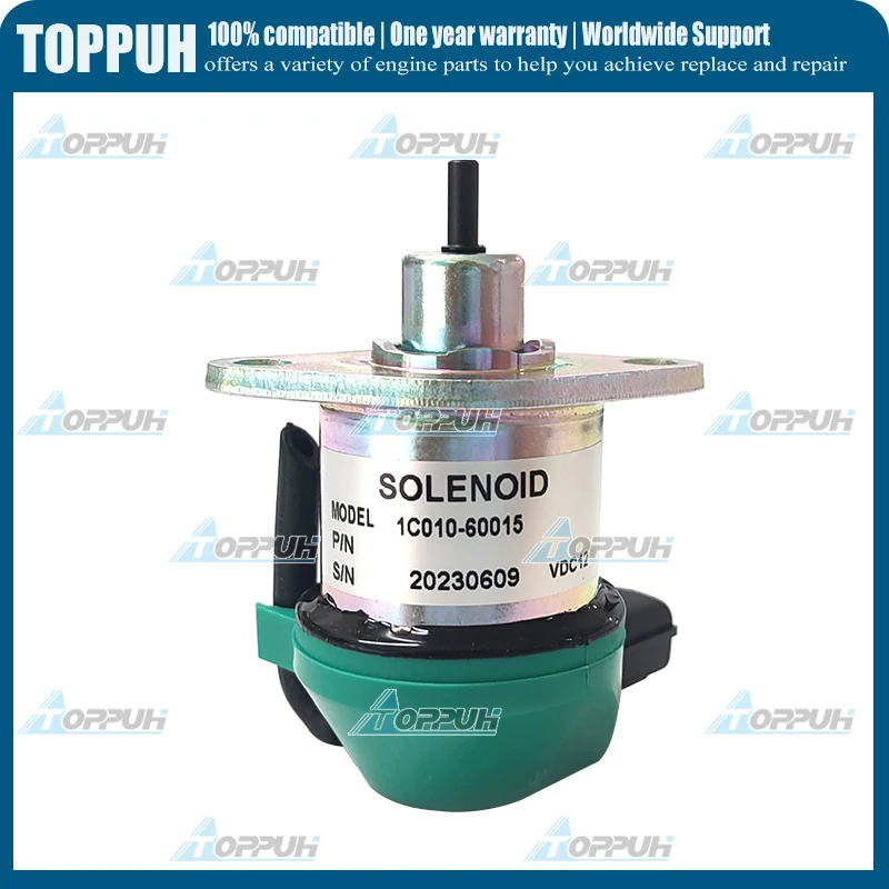 6689034 1C010-60015 Электромагнит отключения подачи топлива 12V для Bobcat, Kubota M105S M105X M6800 M8200 M8540 M9000 M9540 1C010-60017
6689034 1C010-60015 Электромагнит отключения подачи топлива 12V для Bobcat, Kubota M105S M105X M6800 M8200 M8540 M9000 M9540 1C010-60017