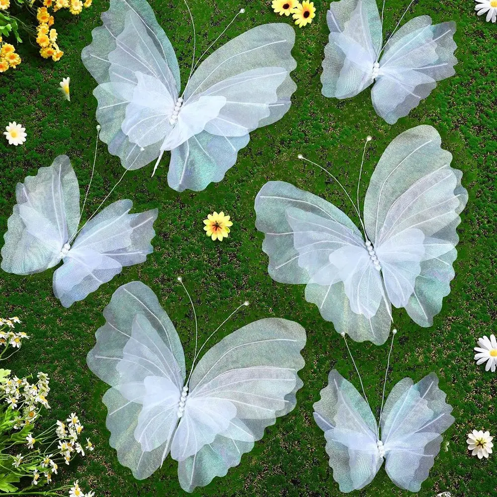 New butterfly silk mesh flower gauze flower arrangement Monet garden arrangement butterfly window props wedding
New butterfly silk mesh flower gauze flower arrangement Monet garden arrangement butterfly window props wedding
