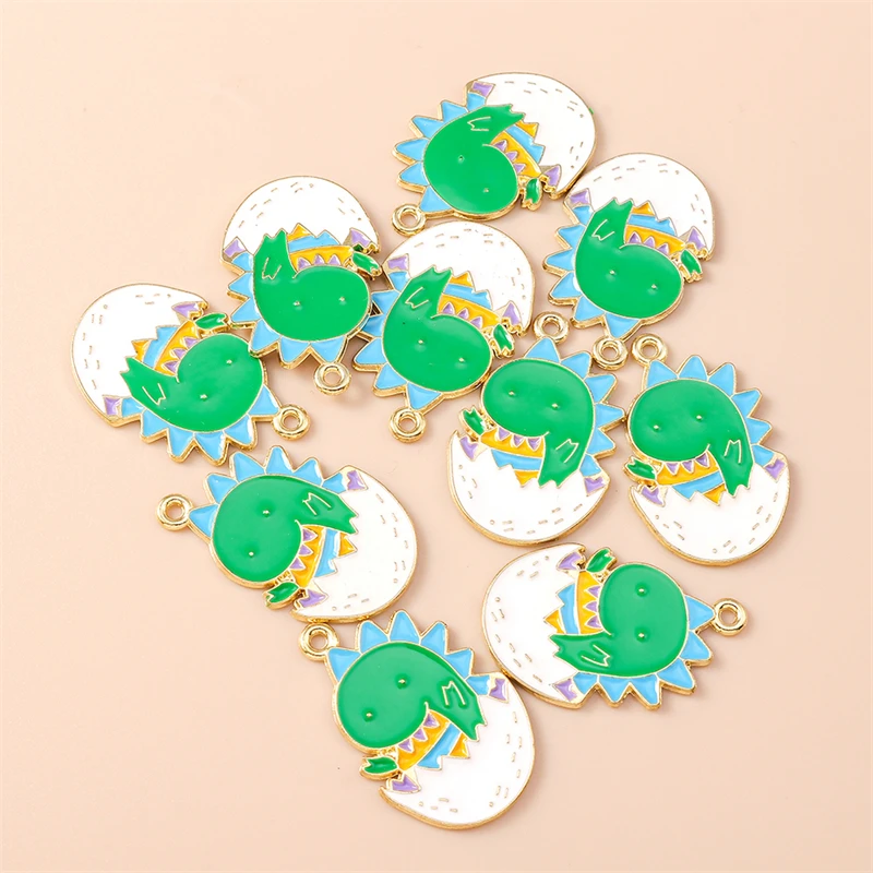 20pcs 20x31mm Cartoon Enamel Animal Dinosaur Charms Pendants for Jewelry Making Drop Earrings Necklaces DIY Crafts Accessories
20pcs 20x31mm Cartoon Enamel Animal Dinosaur Charms Pendants for Jewelry Making Drop Earrings Necklaces DIY Crafts Accessories