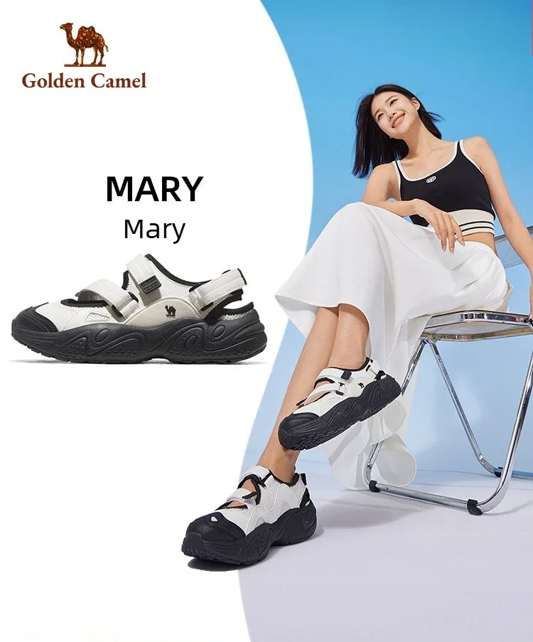 Golden Camel Women's Outdoor Sandals 2026 Summer Breathable Round Toe Shallow Mary Jane Shoes Thick Sole Comfortable Sport Shoes
Golden Camel Women's Outdoor Sandals 2026 Summer Breathable Round Toe Shallow Mary Jane Shoes Thick Sole Comfortable Sport Shoes