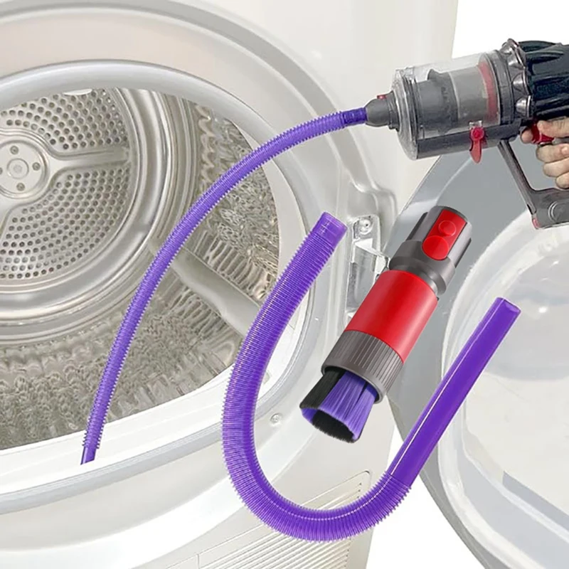 For Dyson V7 V8 V10 V11 V15 Vacuum Attachment Traceless Dust Brush Flexible Crevice Tool For Crevice & Car Detailing
For Dyson V7 V8 V10 V11 V15 Vacuum Attachment Traceless Dust Brush Flexible Crevice Tool For Crevice & Car Detailing