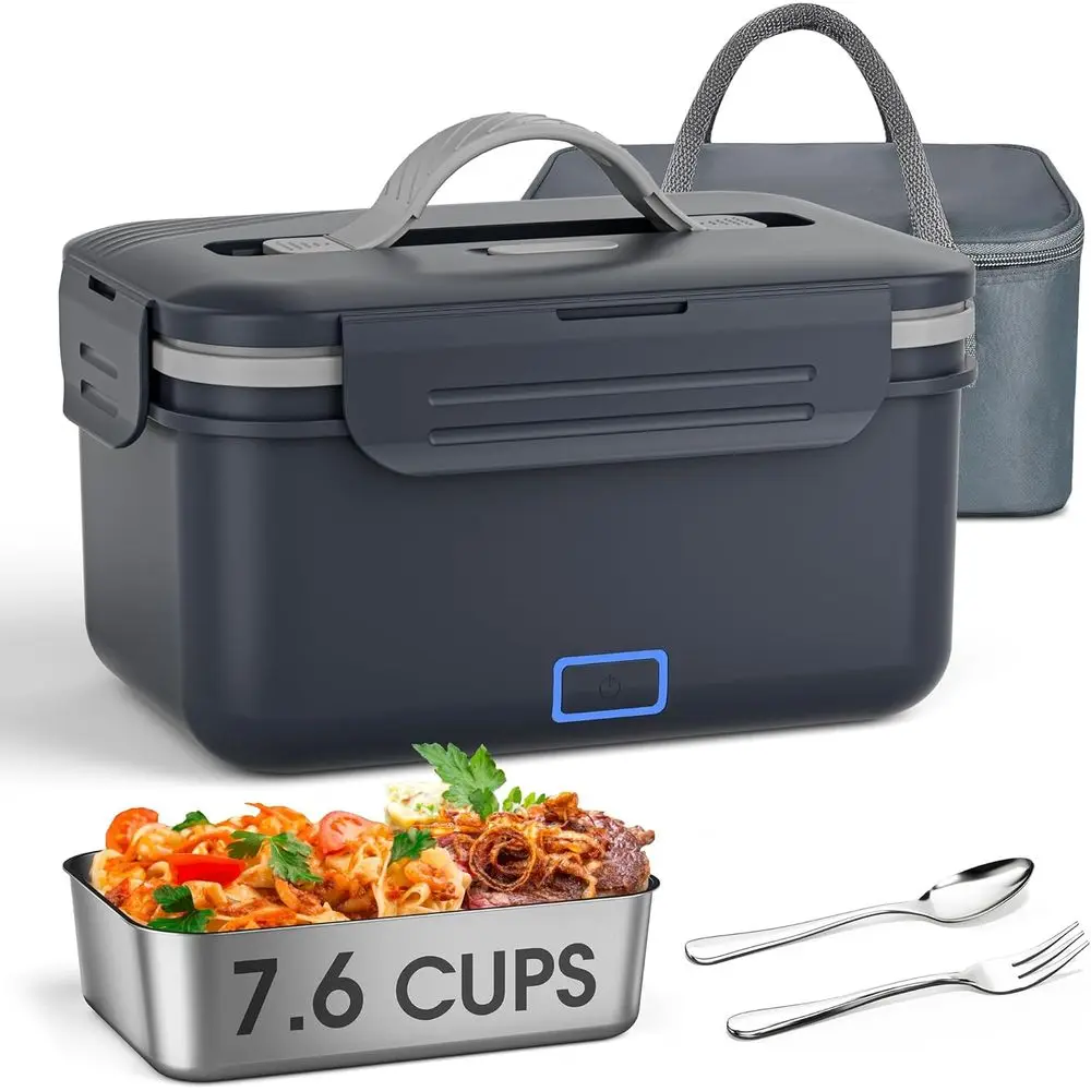8000mAh Portable Electric Lunch Box with Automatic Heating, Ideal for Office or Outdoor Use
8000mAh Portable Electric Lunch Box with Automatic Heating, Ideal for Office or Outdoor Use