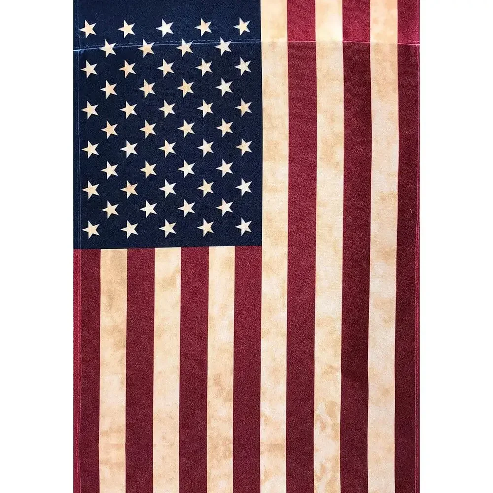 American 28x40 Tea-Stained Vintage House Flag
American 28x40 Tea-Stained Vintage House Flag