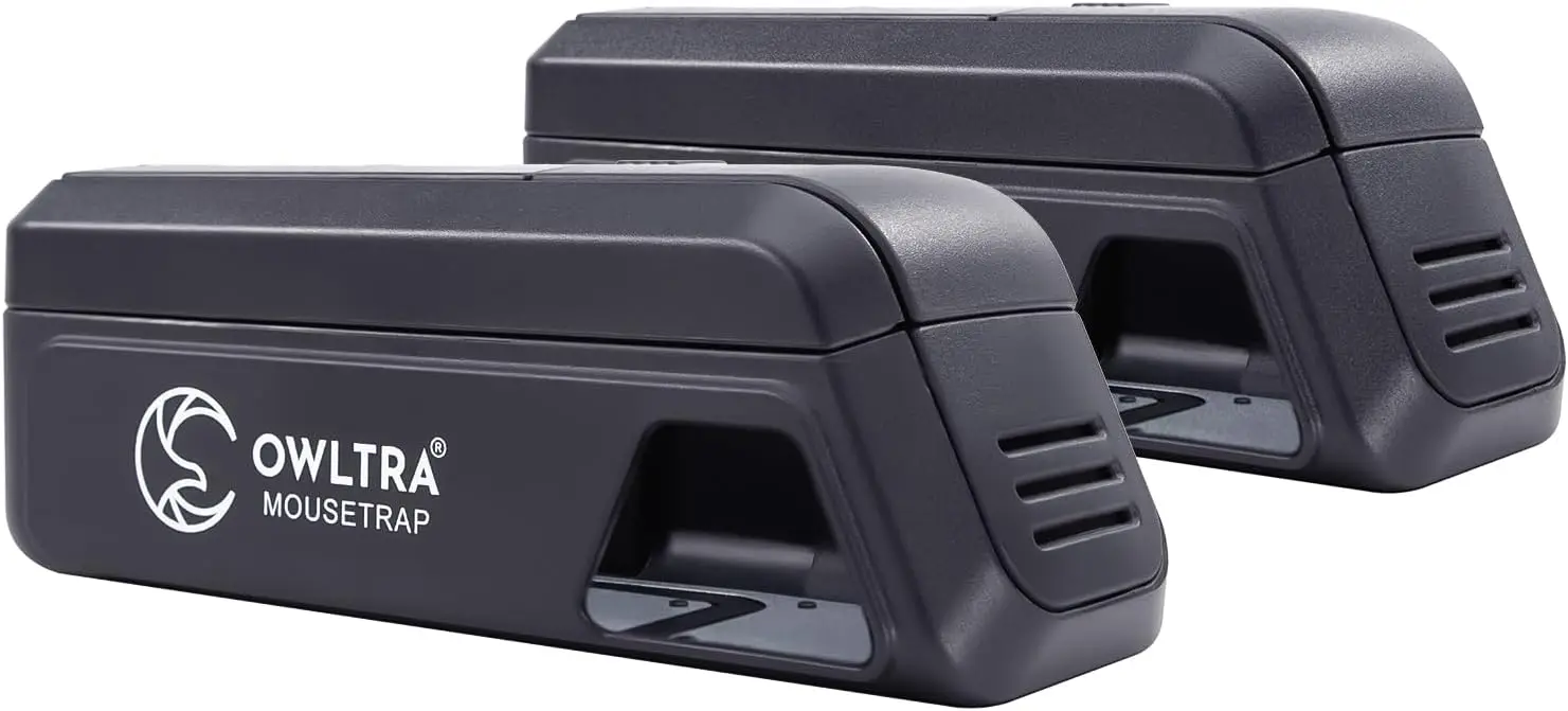 Indoor Electric Mouse Trap 2 PCS, Instant Kill Rodent Zapper with Pet Safe Trigger, Black
Indoor Electric Mouse Trap 2 PCS, Instant Kill Rodent Zapper with Pet Safe Trigger, Black