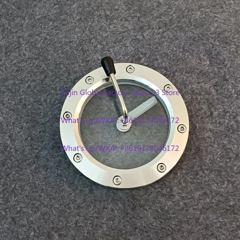 Scraper Sight Mirror 304 Stainless Steel Cleaning Observation Window Flange Sight Mirror with Brush Scraper
Scraper Sight Mirror 304 Stainless Steel Cleaning Observation Window Flange Sight Mirror with Brush Scraper