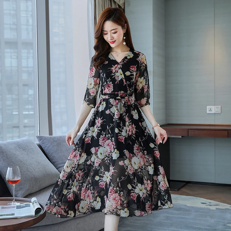 2025 New Women's Dress, Tie, Print, Elegant, V-Neck, Medium Length, Waist, Short Sleeves, Versatile, Spring/Summer
2025 New Women's Dress, Tie, Print, Elegant, V-Neck, Medium Length, Waist, Short Sleeves, Versatile, Spring/Summer