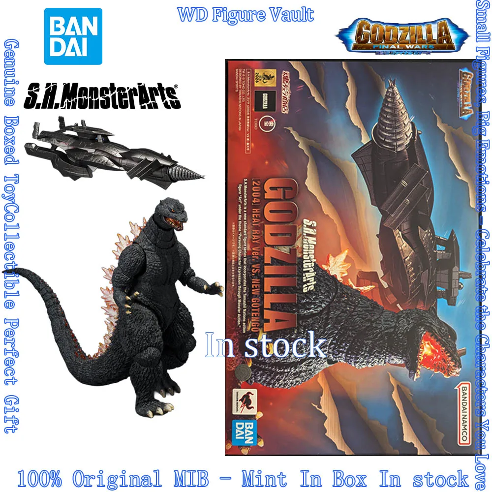 In stock Bandai S.H.MonsterArts Godzilla (2004) Heat Ray Ver. VS New Atragon Godzilla Final Wars Anime Model Genuine Boxed Gift
In stock Bandai S.H.MonsterArts Godzilla (2004) Heat Ray Ver. VS New Atragon Godzilla Final Wars Anime Model Genuine Boxed Gift