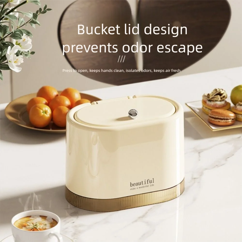 Large Capacity Desktop Garbage Bin Press Style Dustproof Desktop Storage Box Sealed with Lid Desktop Trash Can
Large Capacity Desktop Garbage Bin Press Style Dustproof Desktop Storage Box Sealed with Lid Desktop Trash Can