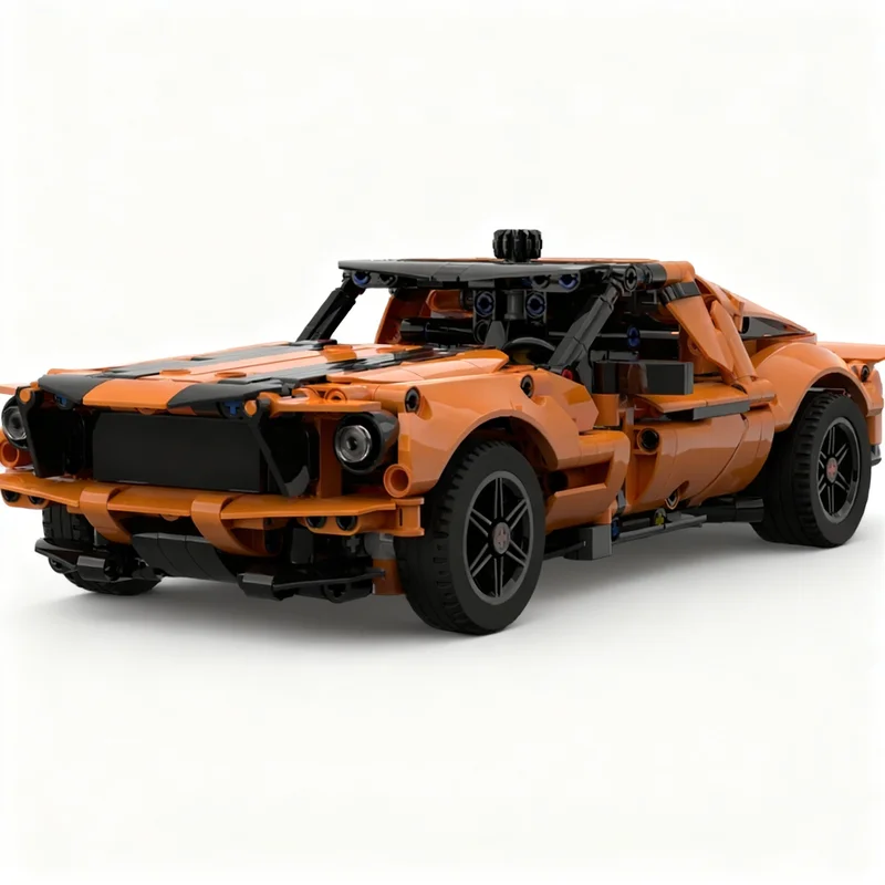 801PCS MOC Technology Classic Pickup Mustang Model DIY Creative Assembly Building Blocks Display Birthday Gift Decoration Set
801PCS MOC Technology Classic Pickup Mustang Model DIY Creative Assembly Building Blocks Display Birthday Gift Decoration Set