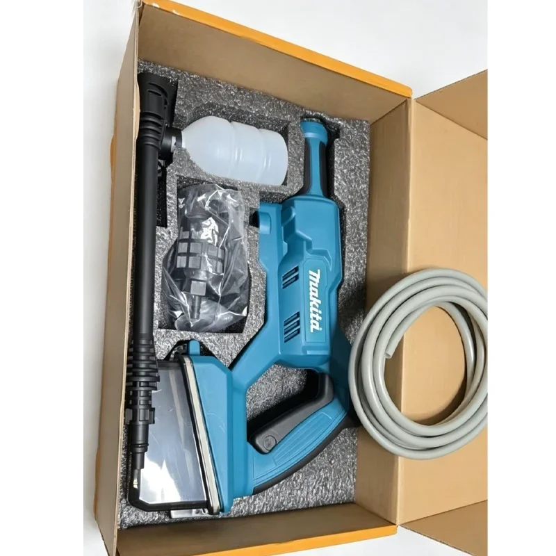 Makita DHW180 cleaning machine lithium battery 18V car wash gun outdoor portable high-pressure water gun has five spraying modes
Makita DHW180 cleaning machine lithium battery 18V car wash gun outdoor portable high-pressure water gun has five spraying modes