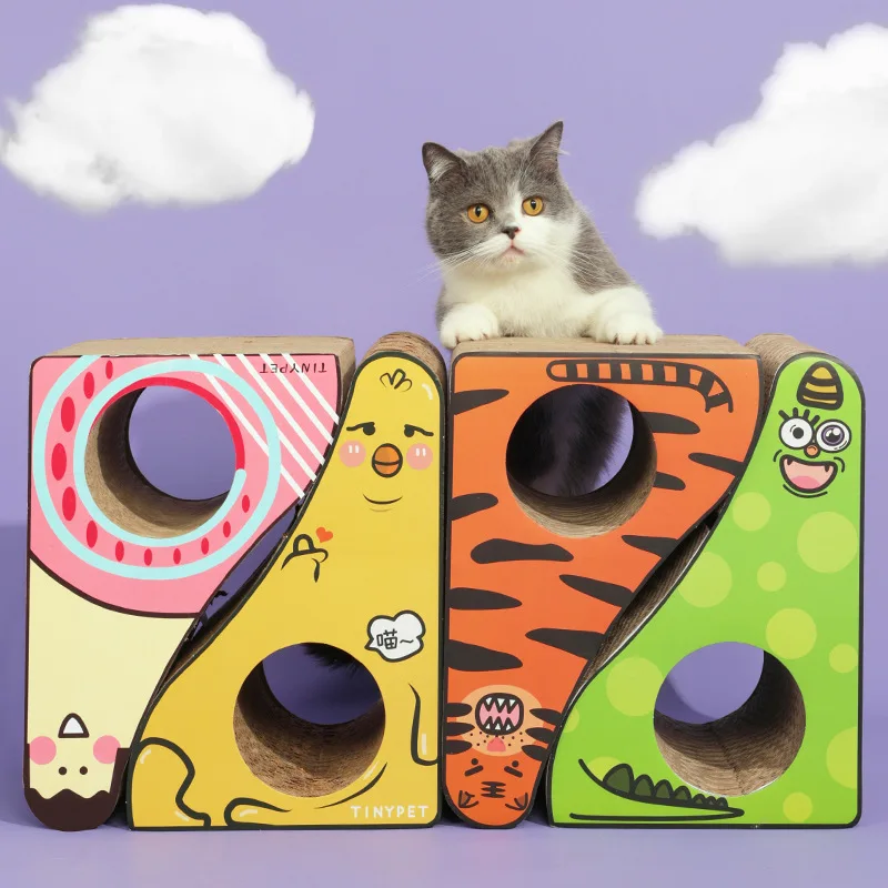 Cat Scratch Board Triangle Vertical Corrugated Paper Cat Nest Cat Cat Toy Cat Claw Board Snail Chicken
Cat Scratch Board Triangle Vertical Corrugated Paper Cat Nest Cat Cat Toy Cat Claw Board Snail Chicken