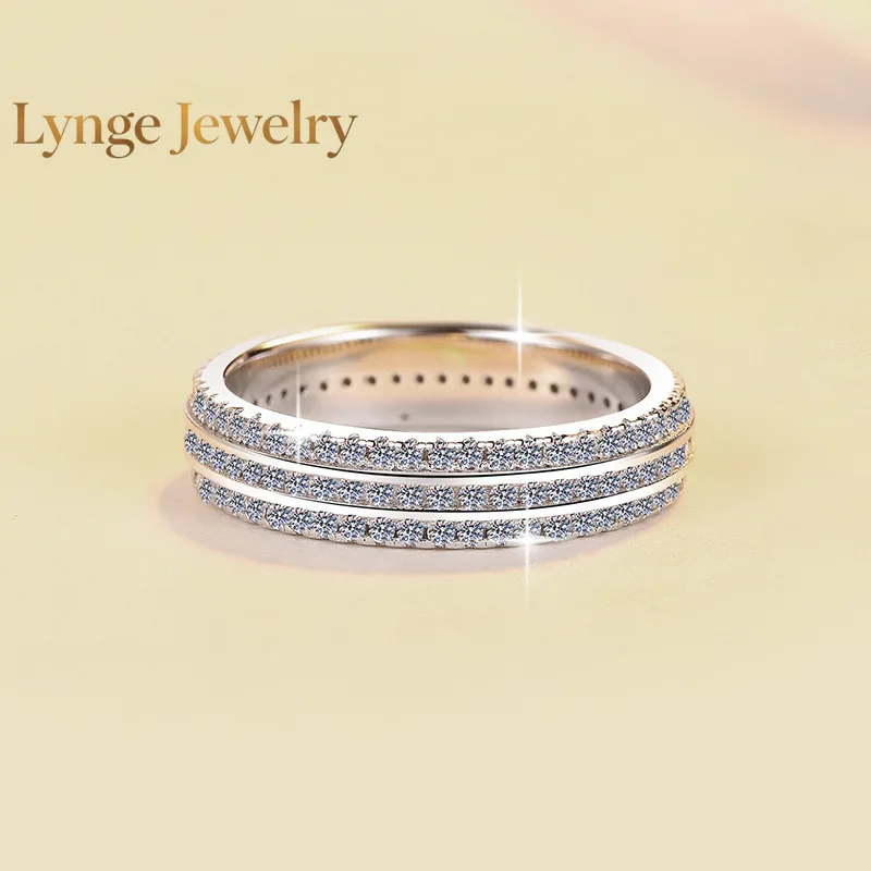 Lynge Jewelry Full Diamond Starry Sky Ring Women's 1CT Moissanite PT950 Platinum - Exquisite micro-inlay craftsmanship, non-fall
Lynge Jewelry Full Diamond Starry Sky Ring Women's 1CT Moissanite PT950 Platinum - Exquisite micro-inlay craftsmanship, non-fall