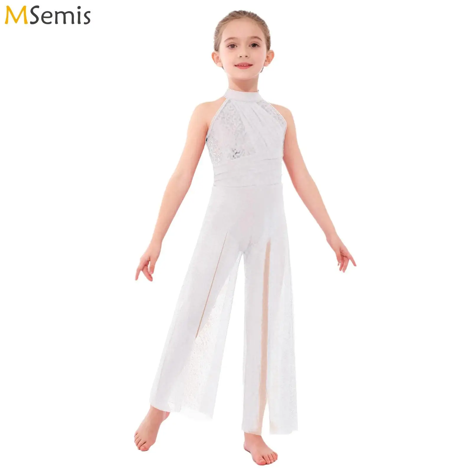 Детский блестящий балетный купальник для девочек с пайетками, костюм для лирического танца, комбинезон с блестящим сетчатым лифом и широкими штанинами
Детский блестящий балетный купальник для девочек с пайетками, костюм для лирического танца, комбинезон с блестящим сетчатым лифом и широкими штанинами