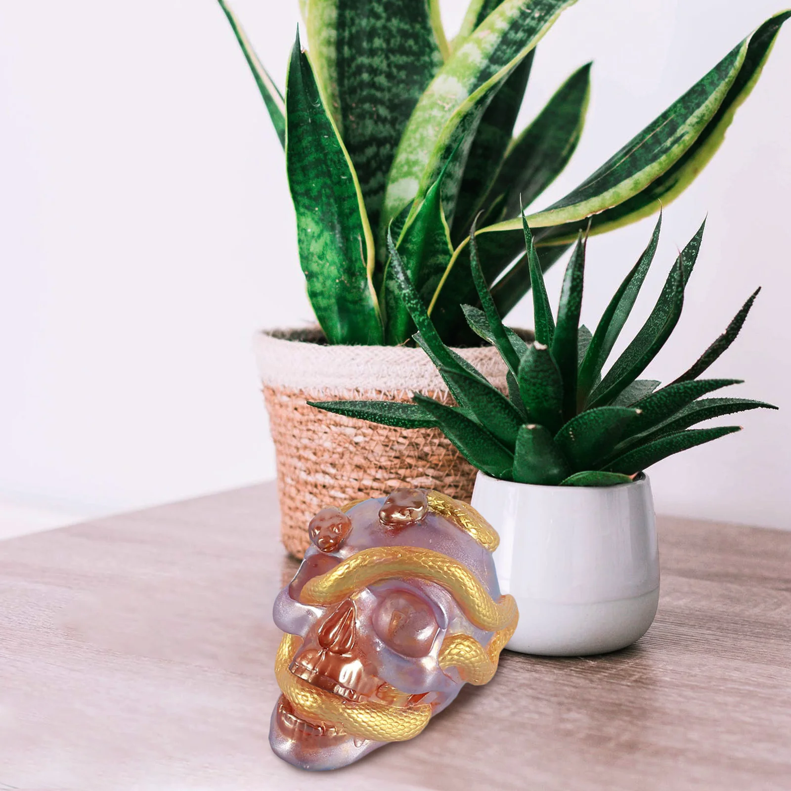 Skull Shaped Mold for Resin Crafts Snake Head Silicone Molds For Resin Crafts Decor Epoxy Mold Flexible White Desktop naments
Skull Shaped Mold for Resin Crafts Snake Head Silicone Molds For Resin Crafts Decor Epoxy Mold Flexible White Desktop naments