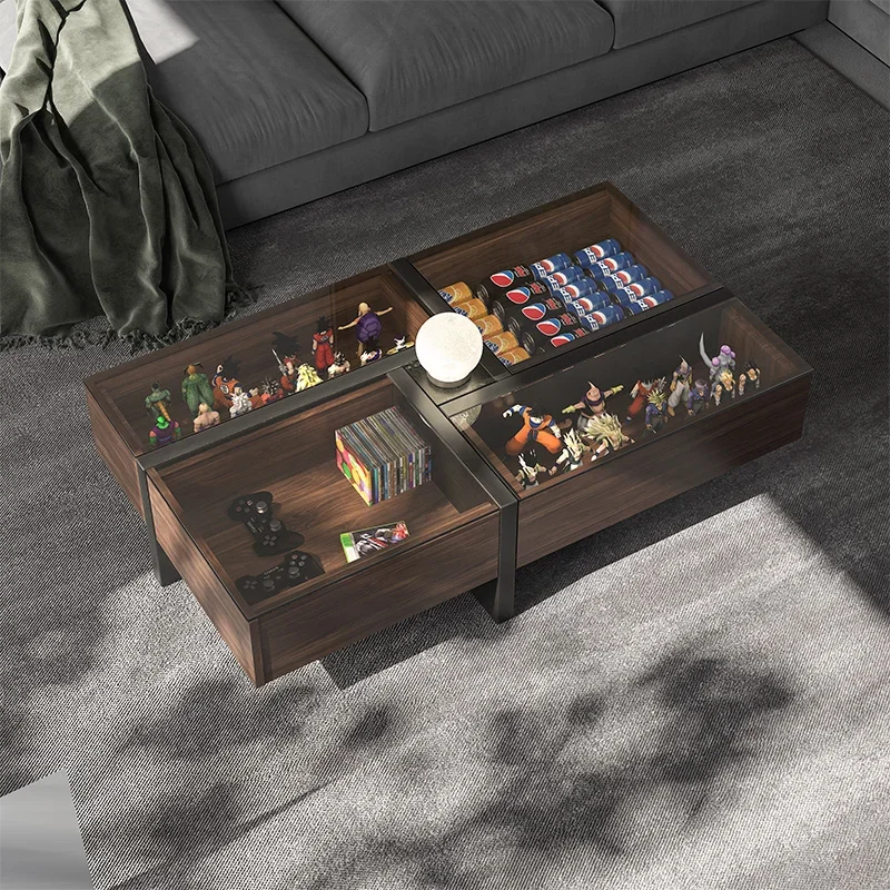 1t Luxury Multi-Functional Coffee Table Small Apartment Living Room Glass Tea Table Creative Storage Nordic Silent Furniture
1t Luxury Multi-Functional Coffee Table Small Apartment Living Room Glass Tea Table Creative Storage Nordic Silent Furniture