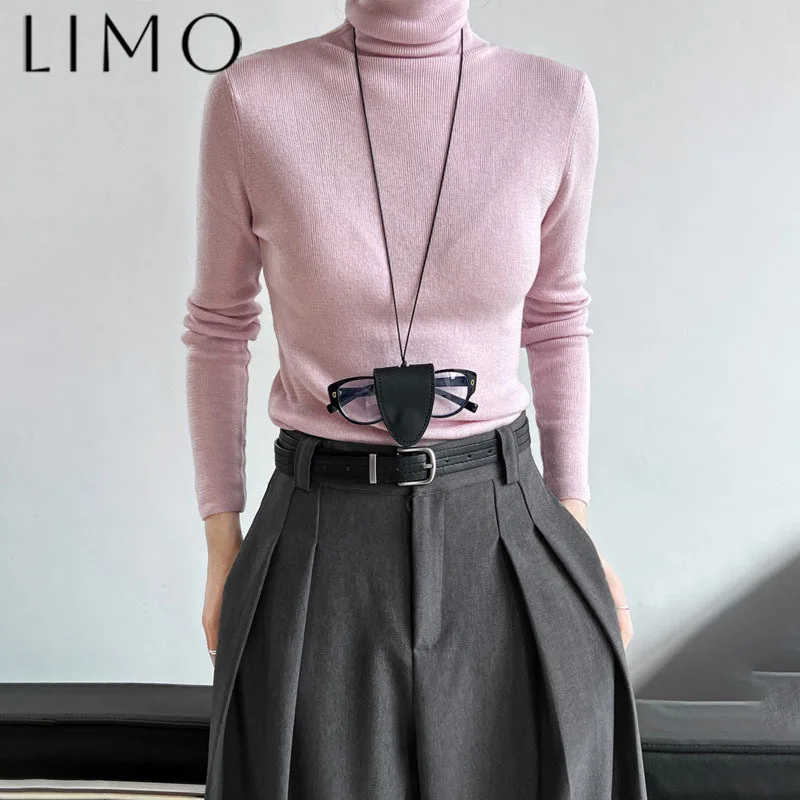 LIMO Women’s Lightweight Knit Pullover Stacked Neck Solid Color Casual Elegant Design Top Spring Autumn Fashion 2025
LIMO Women’s Lightweight Knit Pullover Stacked Neck Solid Color Casual Elegant Design Top Spring Autumn Fashion 2025