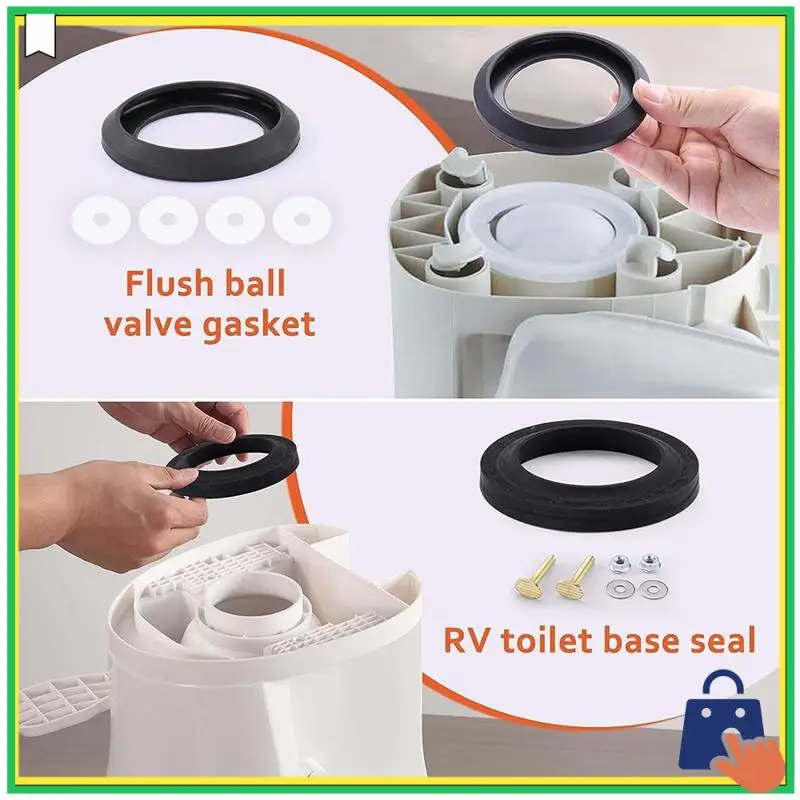 Advanced RV Toilet Seal Kit 34120 12524 Replacement For RV Toilet Parts Toilets Waste Ball Seal
Advanced RV Toilet Seal Kit 34120 12524 Replacement For RV Toilet Parts Toilets Waste Ball Seal