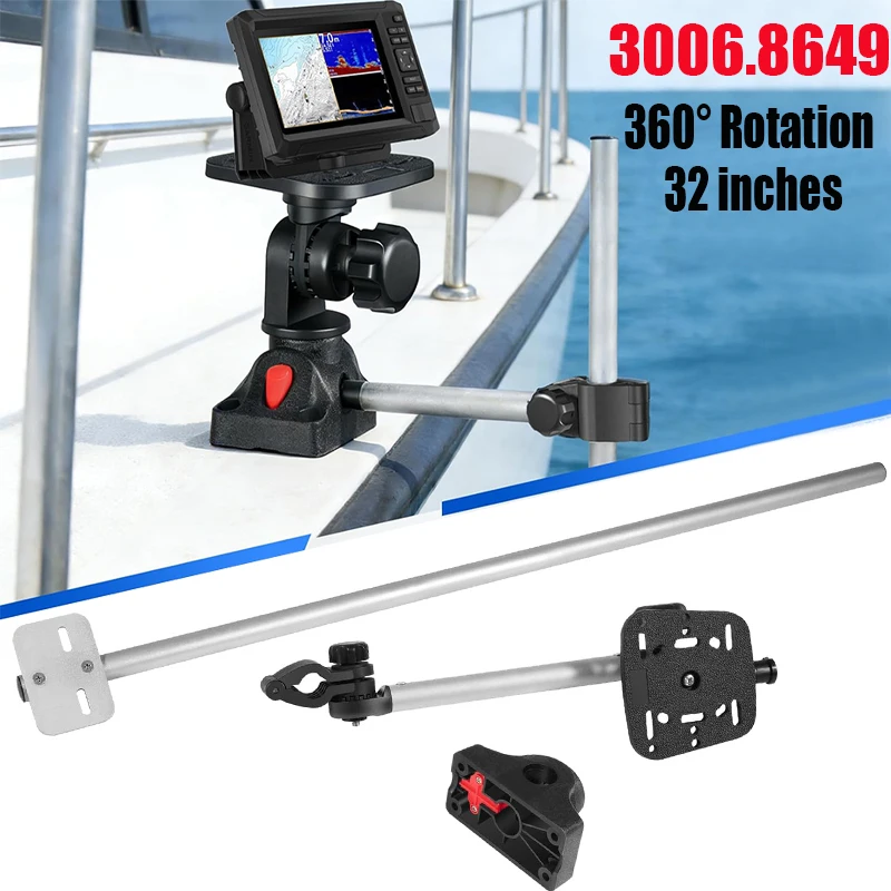 3006.8649 Portable Pole Style Fish Finder Bracket, Adjustable Post, for Most Boat & Kayak, for Garmin Lowrance Humminbird, etc
3006.8649 Portable Pole Style Fish Finder Bracket, Adjustable Post, for Most Boat & Kayak, for Garmin Lowrance Humminbird, etc