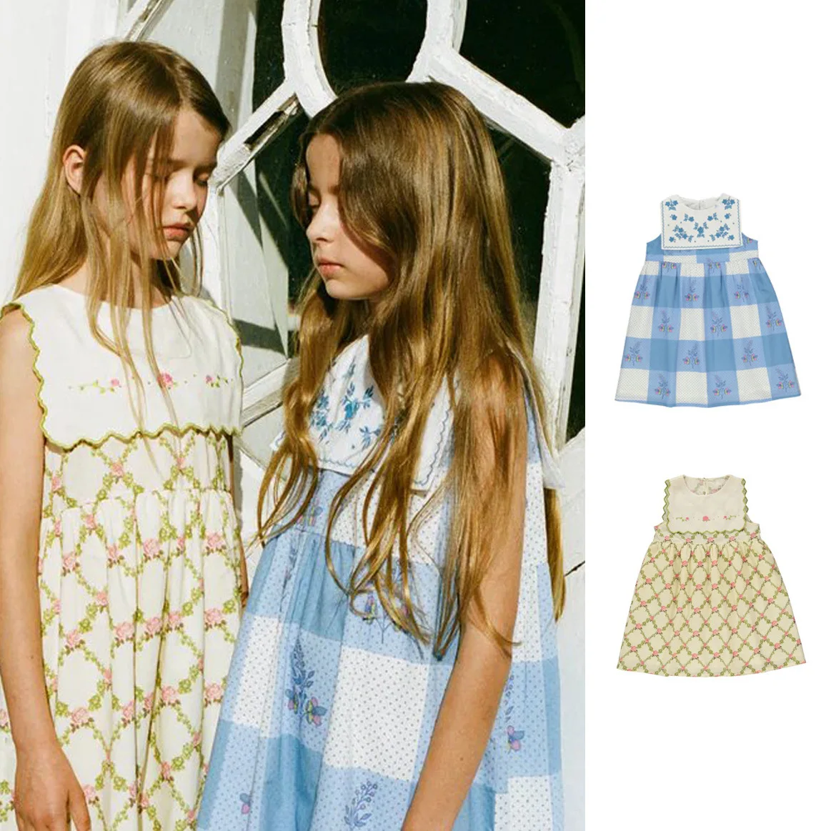 Платье для девочек 2021, новинка лета в Европе и США, детский жилет с вышивкой в стиле ретро, длинная юбка с квадратным вырезом и цветочным принтом
Платье для девочек 2021, новинка лета в Европе и США, детский жилет с вышивкой в стиле ретро, длинная юбка с квадратным вырезом и цветочным принтом