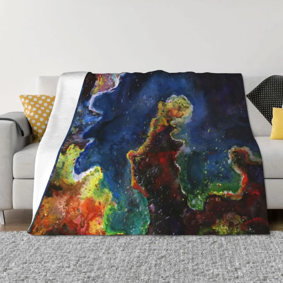 Pillars of Creation Painting Throw Blanket Decorative Sofas Designers Bed Blankets
Pillars of Creation Painting Throw Blanket Decorative Sofas Designers Bed Blankets