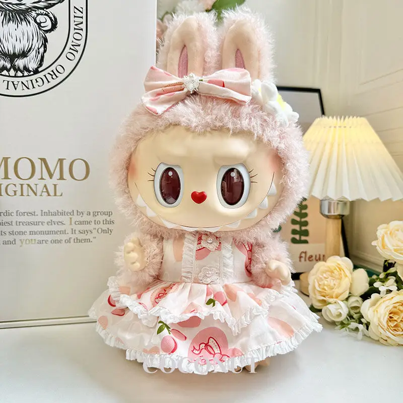 38cm Doll Clothes Compatible with Labubu, Cute Pattern Sweetheart Princess Dress, Exquisite Doll Decor Accessories
38cm Doll Clothes Compatible with Labubu, Cute Pattern Sweetheart Princess Dress, Exquisite Doll Decor Accessories
