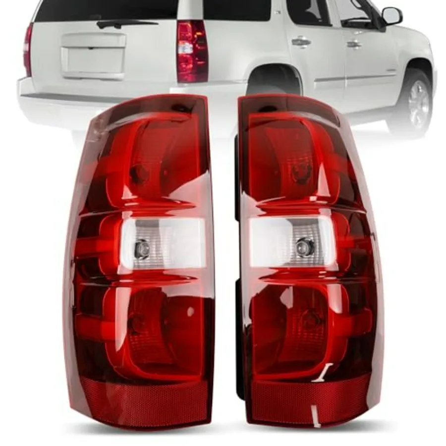 Задний фонарь в сборе для Chevy Tahoe Suburban 2007-2014 гг., замена заднего стоп-сигнала со встроенными лампочками и жгутом проводов LH + R 
Задний фонарь в сборе для Chevy Tahoe Suburban 2007-2014 гг., замена заднего стоп-сигнала со встроенными лампочками и жгутом проводов LH + R