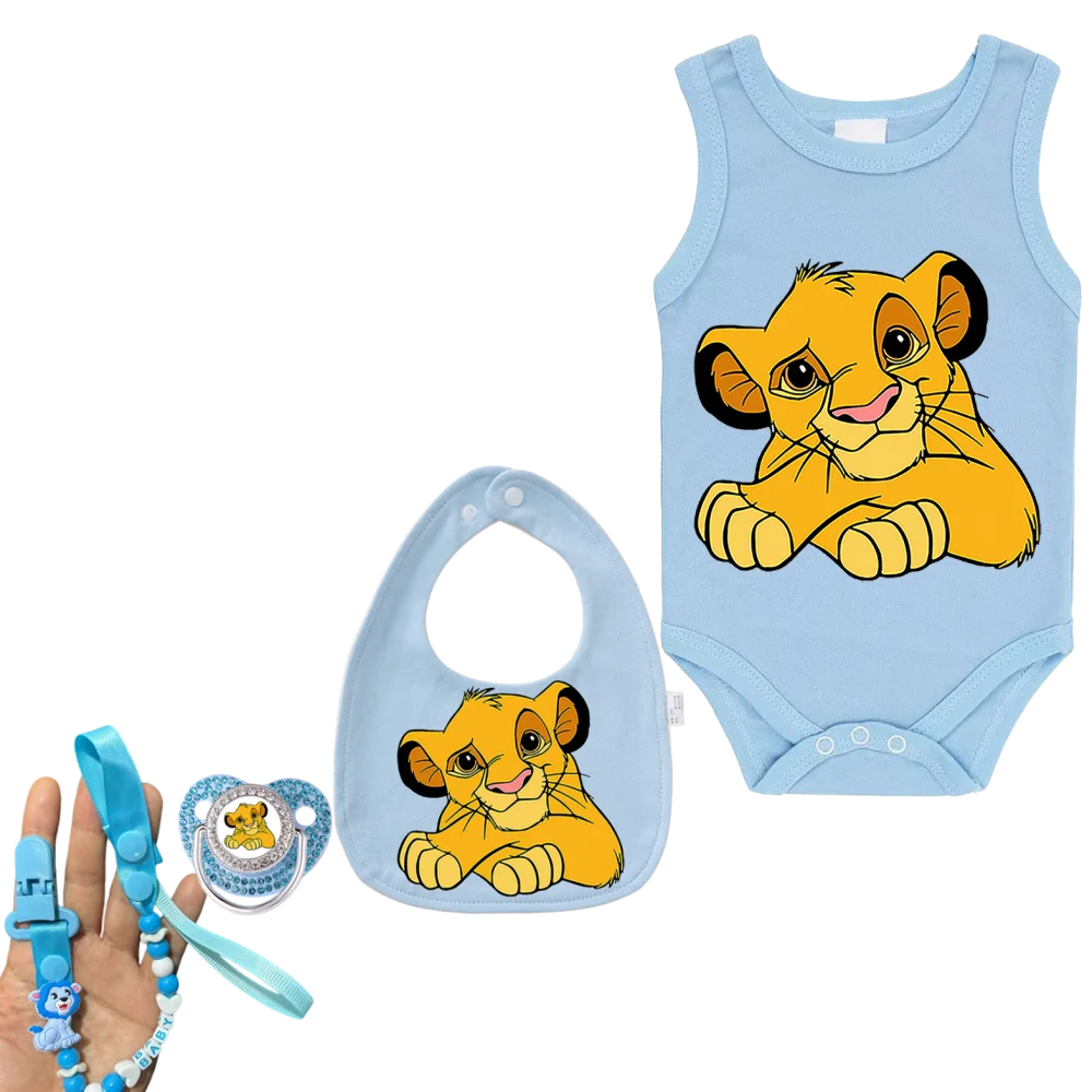 Luxurious baby nipple with chain-style snap fastener Cute baby bib Anime-printed baby crawling suit Gift set for newborns Baby
Luxurious baby nipple with chain-style snap fastener Cute baby bib Anime-printed baby crawling suit Gift set for newborns Baby