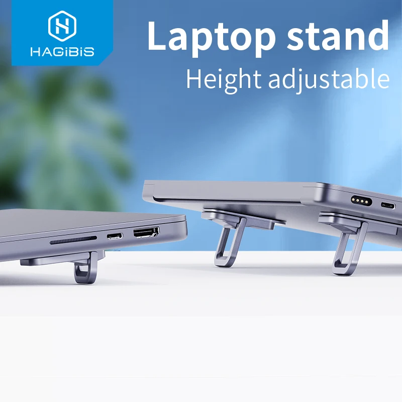 Hagibis Foldable Laptop Stand for Desk Keyboard Stand Riser Portable Notebook Cooling Pad For Macbook Pro Air Universal Holder
Hagibis Foldable Laptop Stand for Desk Keyboard Stand Riser Portable Notebook Cooling Pad For Macbook Pro Air Universal Holder