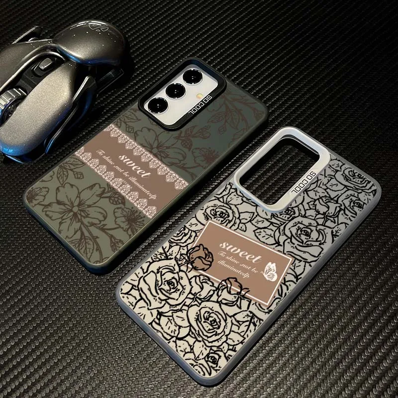 Luxury Rose Art Flowers Cool Phone Case For Samsung Galaxy S25 S24 S23 S22 S21 S20 FE Plus Note 20 Ultra 5G Colorful Silver 
Luxury Rose Art Flowers Cool Phone Case For Samsung Galaxy S25 S24 S23 S22 S21 S20 FE Plus Note 20 Ultra 5G Colorful Silver