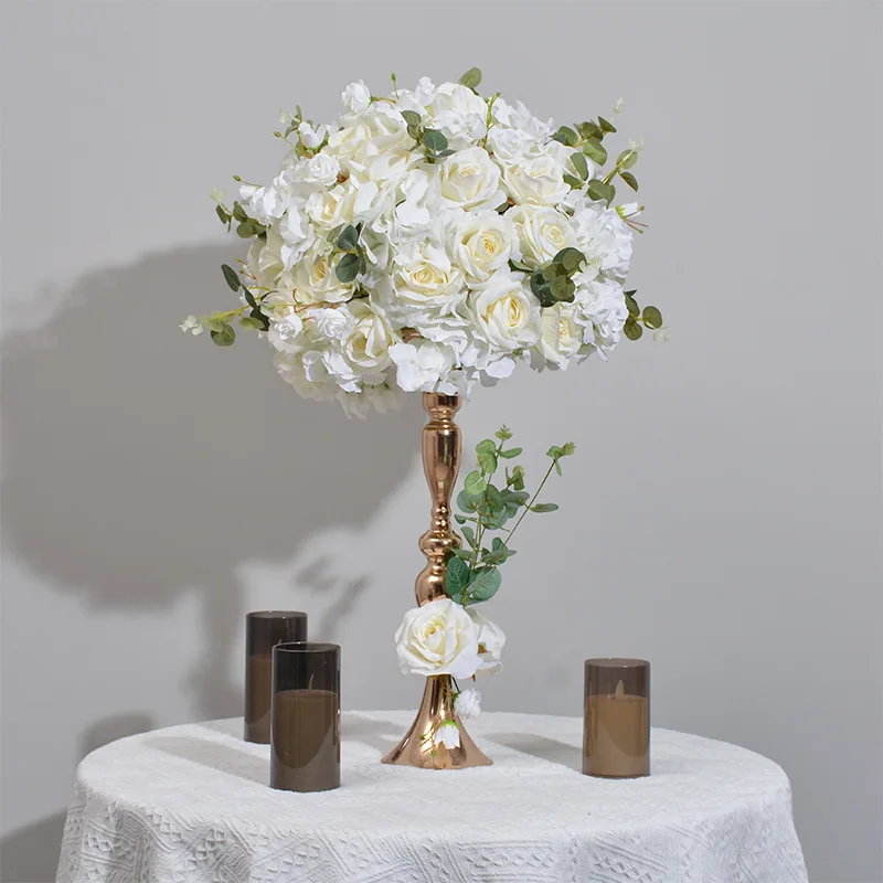 Beige Rose Artificial Ball Ornament Wedding Silk Flower Table Centerpieces Decors
Beige Rose Artificial Ball Ornament Wedding Silk Flower Table Centerpieces Decors