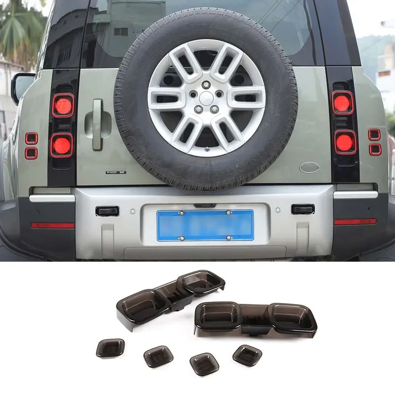 For Land Rover Defender 110 20-24 Black Car Tail Light Cover Brake Light Wide Indicator Protective Cover Decorative Accessories
For Land Rover Defender 110 20-24 Black Car Tail Light Cover Brake Light Wide Indicator Protective Cover Decorative Accessories
