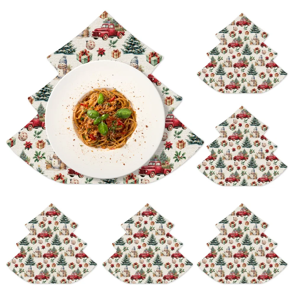 6PCS Christmas Printed Tablecloths Festive Party Table Decor Simple Home Tabletop Accents for Holiday Decor
6PCS Christmas Printed Tablecloths Festive Party Table Decor Simple Home Tabletop Accents for Holiday Decor