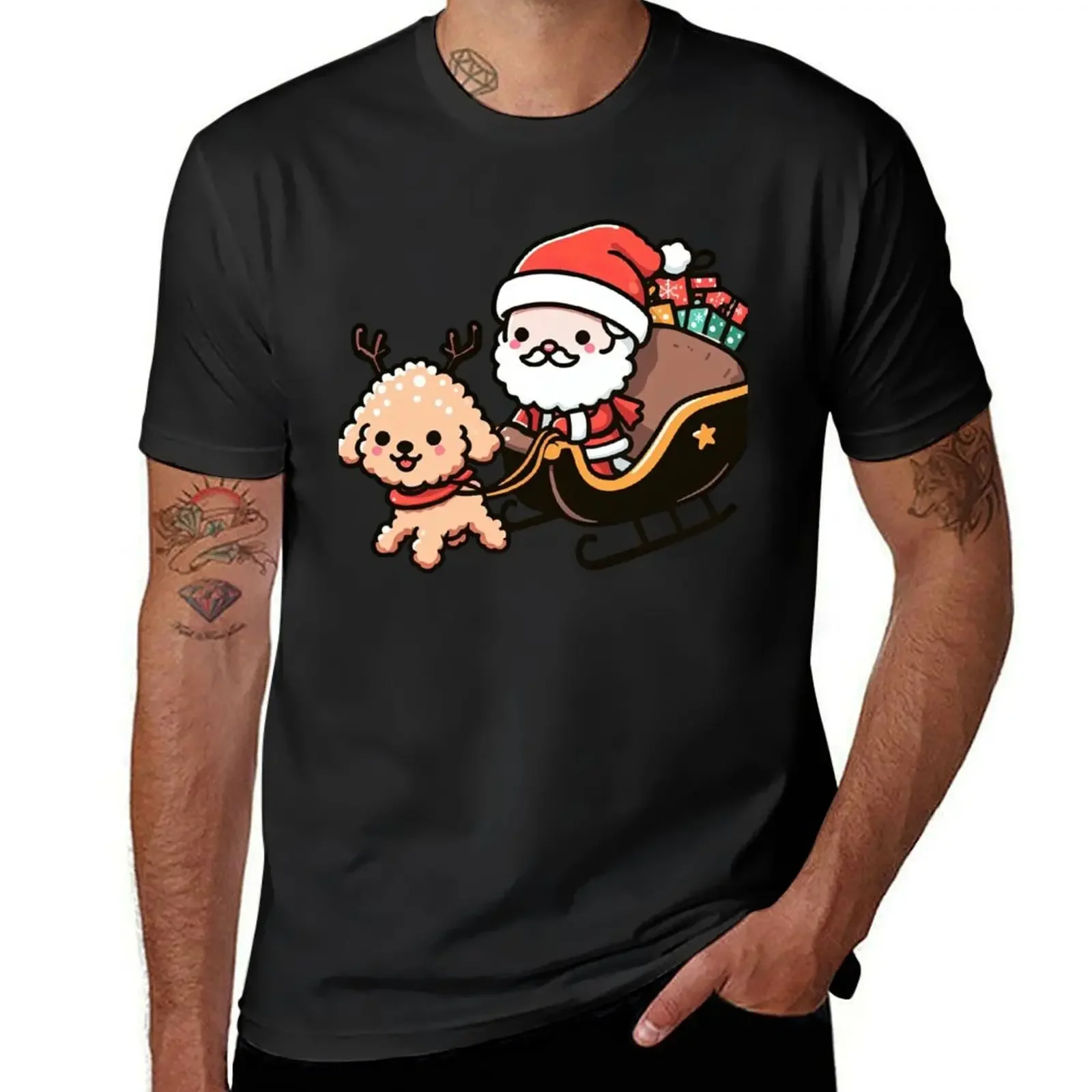 Toy Poodle Dog Santa Claus T-Shirt kawaii clothes hippie clothes Blouse customs design your own oversized t shirt men
Toy Poodle Dog Santa Claus T-Shirt kawaii clothes hippie clothes Blouse customs design your own oversized t shirt men