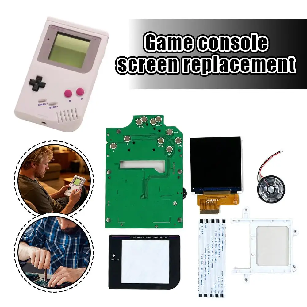 For Nintendo Game Boy V3.0 LCD Screen Kit With Speakers Housing 2.45in High-Brightness IPS Handheld Screen Modification Kit
For Nintendo Game Boy V3.0 LCD Screen Kit With Speakers Housing 2.45in High-Brightness IPS Handheld Screen Modification Kit