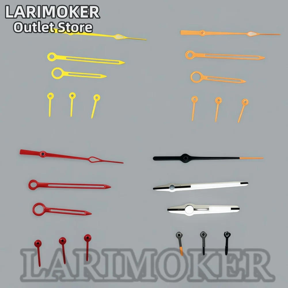 LARIMOKER Red Yellow Green Silver Hands 6 needle Colorful Green Luminous Suitable for VK63 Quartz Movement Watch Accessories
LARIMOKER Red Yellow Green Silver Hands 6 needle Colorful Green Luminous Suitable for VK63 Quartz Movement Watch Accessories
