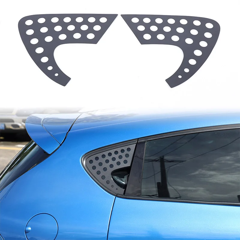 Aluminum alloy Black For Seat Leon 2008-2012 Car rear triangle window honeycomb decorative panel sticker protection accessories
Aluminum alloy Black For Seat Leon 2008-2012 Car rear triangle window honeycomb decorative panel sticker protection accessories