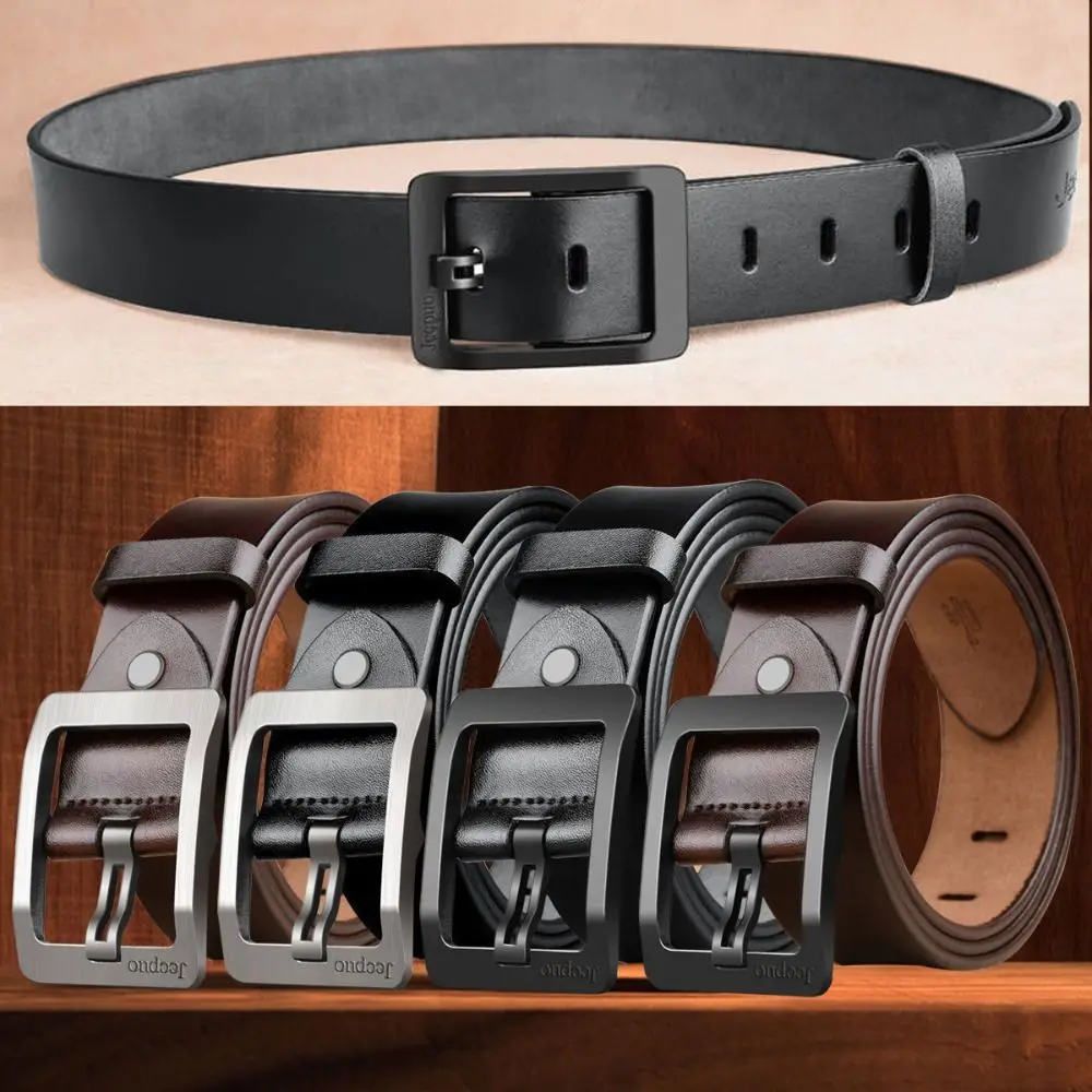 Fashion Luxury Design Genuine Leather Belt Casual Versatile Pin Buckle Waistband Trendy Brand Waist Strap
Fashion Luxury Design Genuine Leather Belt Casual Versatile Pin Buckle Waistband Trendy Brand Waist Strap