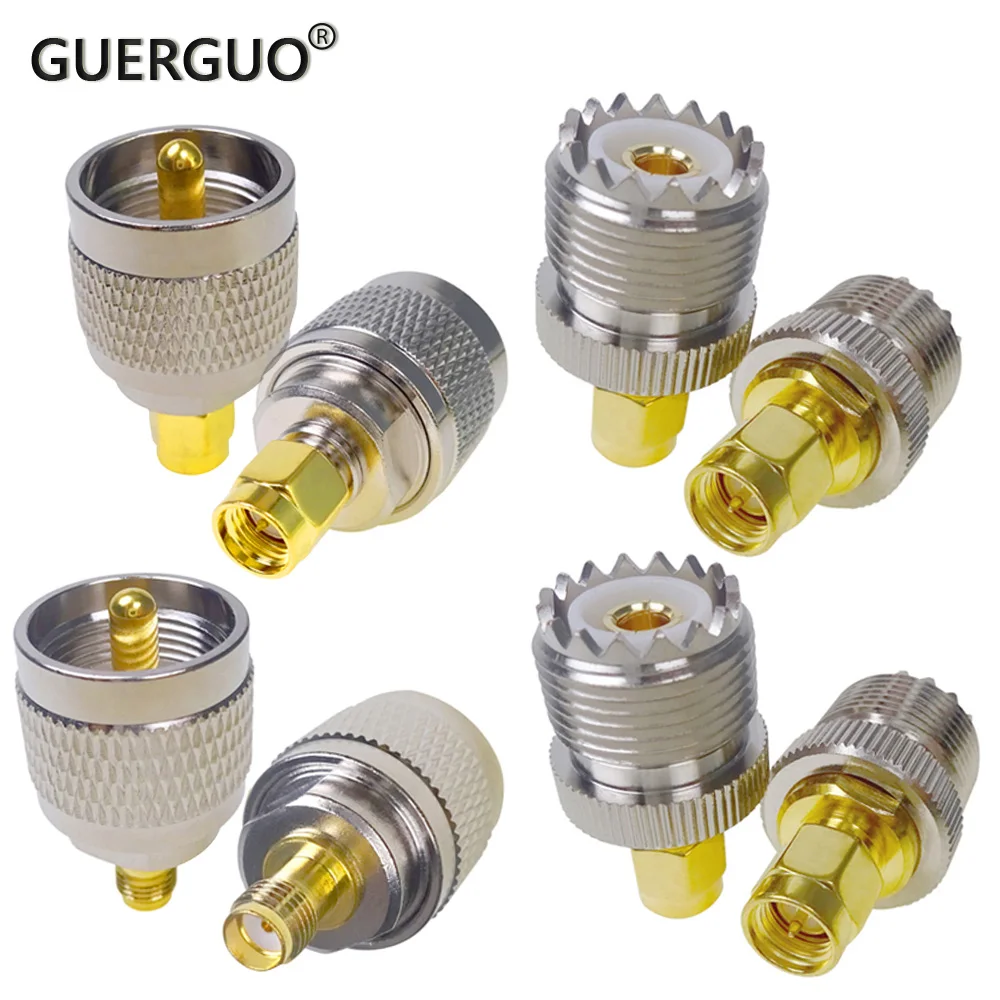 1pcs UHF SO239 PL259 to SMA Male Plug & Female Jack RF Coaxial Adapter Connector Wire Terminals Straight Brass
1pcs UHF SO239 PL259 to SMA Male Plug & Female Jack RF Coaxial Adapter Connector Wire Terminals Straight Brass