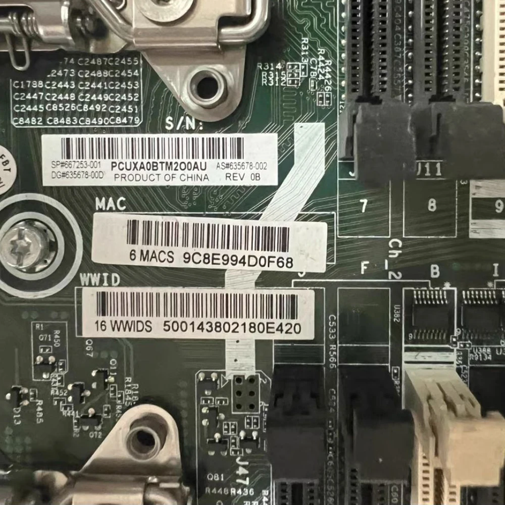 Поддержка серверной материнской платы V1 ML350P G8 667253 -001 635678 -002
Поддержка серверной материнской платы V1 ML350P G8 667253 -001 635678 -002