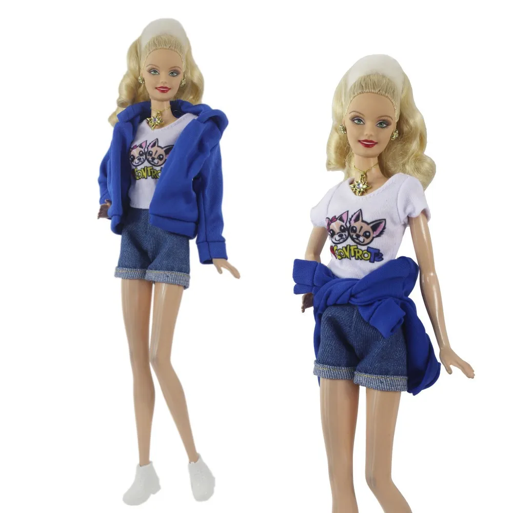 NK 1 Set Fashion Sports Doll Clothes For BJD Doll Clothing Blue Coat Doll Shoes Jeans Pants 11.5 Inch Dolls Accessories Toys
NK 1 Set Fashion Sports Doll Clothes For BJD Doll Clothing Blue Coat Doll Shoes Jeans Pants 11.5 Inch Dolls Accessories Toys