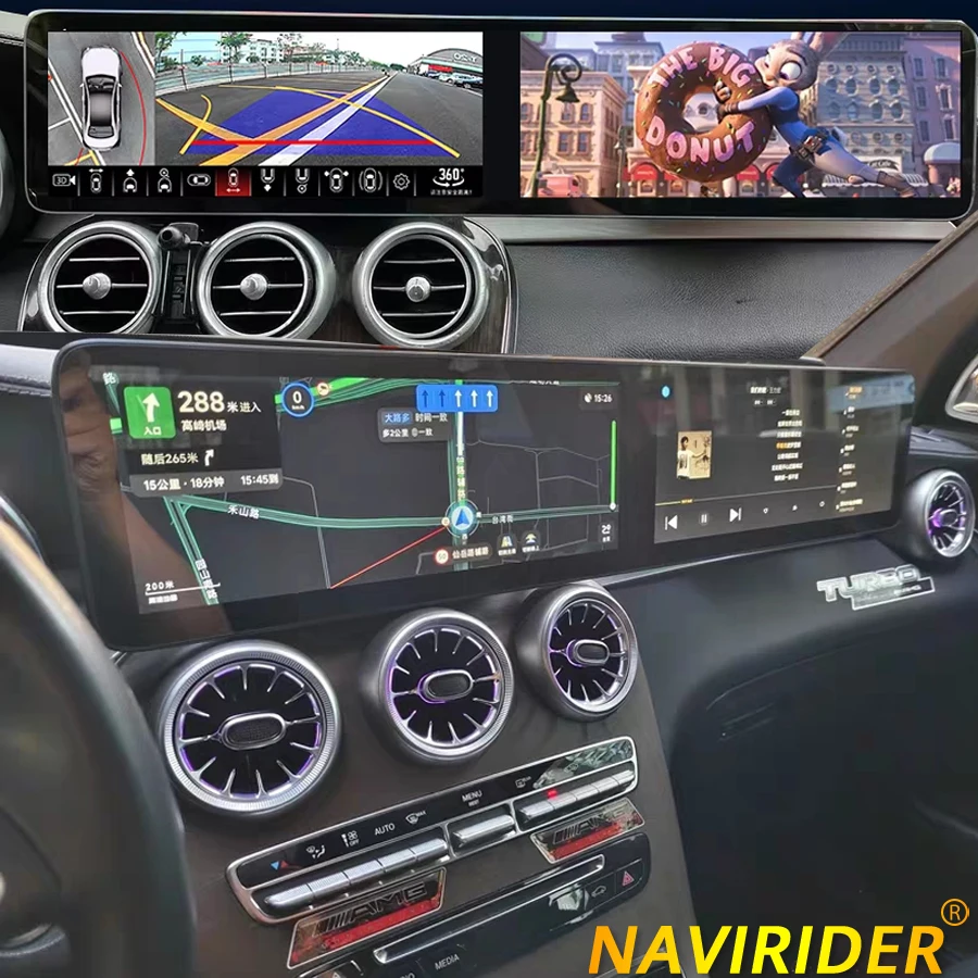 Для Benz C GLC NTG 5,0 5,5 6,0 2016-2022 GPS Автомобильный мультимедийный видеоплеер Модернизированный интерактивный двойной экран Android 13 CarPlay
Для Benz C GLC NTG 5,0 5,5 6,0 2016-2022 GPS Автомобильный мультимедийный видеоплеер Модернизированный интерактивный двойной экран Android 13 CarPlay