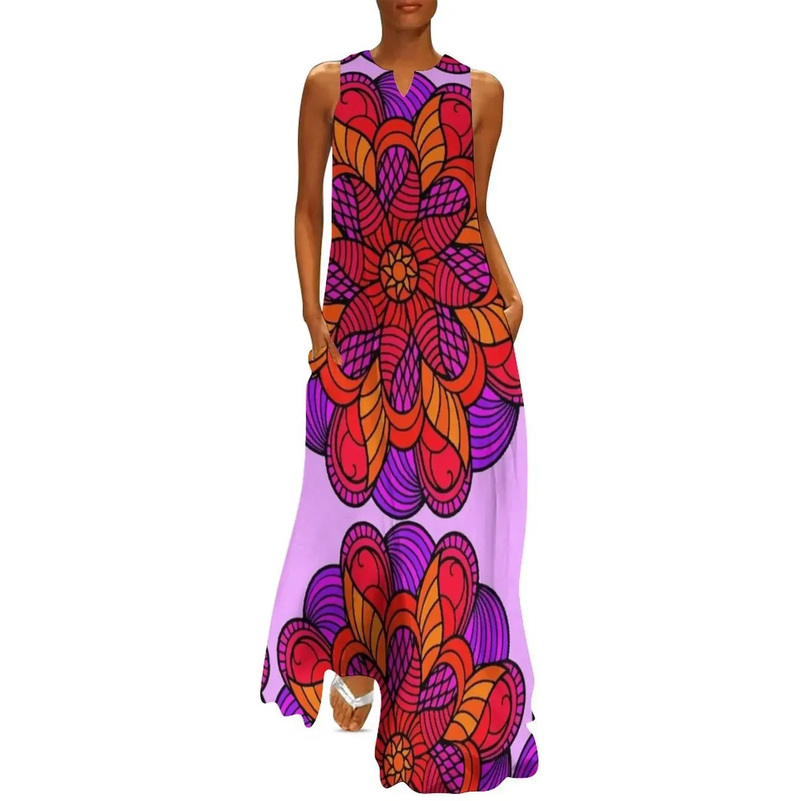 Mandala 16 Long Dress summer dresses for women 2025 loose summer dress elegant dresses for women Elegant gown Dress
Mandala 16 Long Dress summer dresses for women 2025 loose summer dress elegant dresses for women Elegant gown Dress