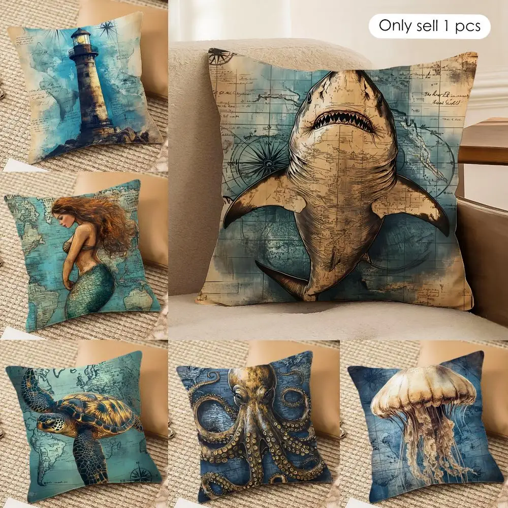 The Retro Age Of Navigation Cushion Cover Silky Short Plush Invisible Zipper Dustproof Sofa Pillow Case For Home Decor
The Retro Age Of Navigation Cushion Cover Silky Short Plush Invisible Zipper Dustproof Sofa Pillow Case For Home Decor